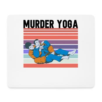 Brazilian Jiu Jitsu Bjj Geschenke - Mousepad (Querformat) - Weiß - Vorne
