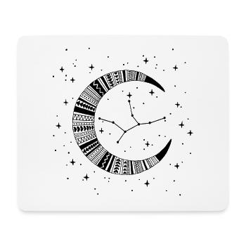 Jungfrau Sternzeichen Mond Horoskop by Nikki-Luka - Mousepad (Querformat) - Weiß - Vorne