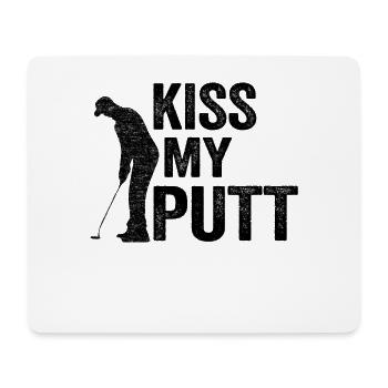 Golf golfeur Golf golf golf hommes clubs de golf - Tapis de souris (format paysage) - blanc - Devant