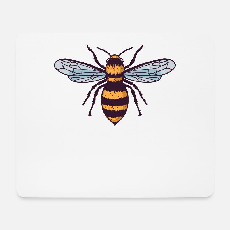 Imker Honigbiene - Imkerei Biene Imker Honig Biene - Mousepad (Querformat) - Weiß
