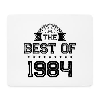 1984 best of - Mousepad (Querformat) - Weiß - Vorne