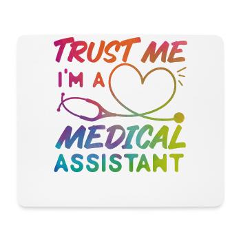 Certified Medical Assistant - Mousepad (Querformat) - Weiß - Vorne