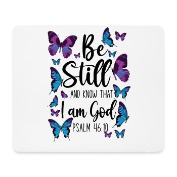 Christian Bible Verse Quote - Mouse Pad (horizontal) - white - Front