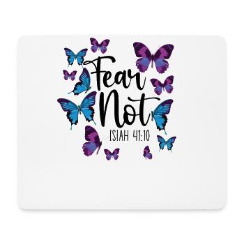 Christian Bible Verse Quote - Mouse Pad (horizontal) - white - Front