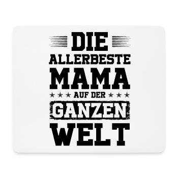 Beste Mama der Welt - Mousepad (Querformat) - Weiß - Vorne