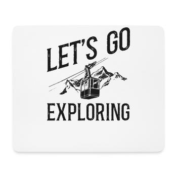 Snowboarding Snowboard Ski Skiing - Mouse Pad (horizontal) - white - Front