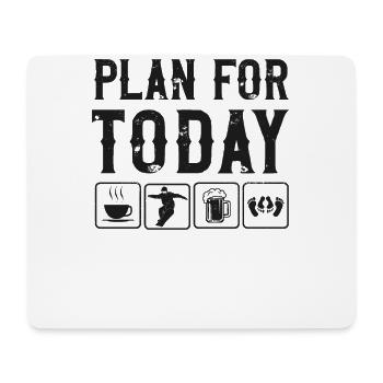 Snowboarding Snowboard Coffee Beer - Mousepad (Querformat) - Weiß - Vorne