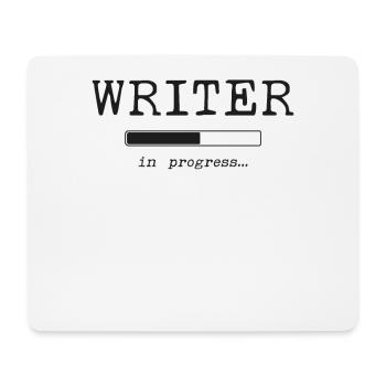 Writing Future Novel Writer & - Mousepad (Querformat) - Weiß - Vorne