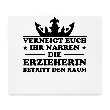 Erzieherin Perfekte Beruf Lustiger Spruch Geschenk - Mousepad (Querformat) - Weiß - Vorne