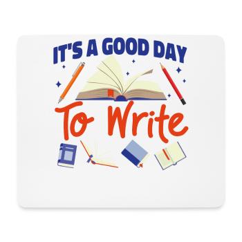 Writing Book Novel Writer & - Mouse Pad (horizontal) - white - Front