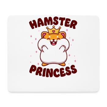 Hamster Hamster Princess - Mousepad (Querformat) - Weiß - Vorne