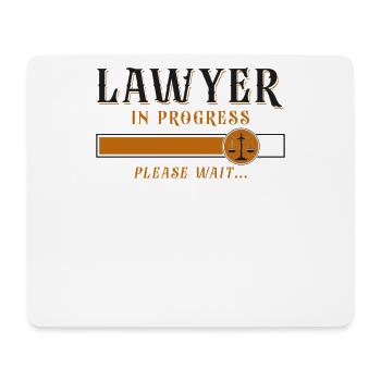Jeune avocat Avocat Avocat Avenir - Tapis de souris (format paysage) - blanc - Devant