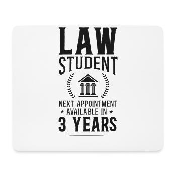 Young Lawyer Attorney Law Law - Mouse Pad (horizontal) - white - Front