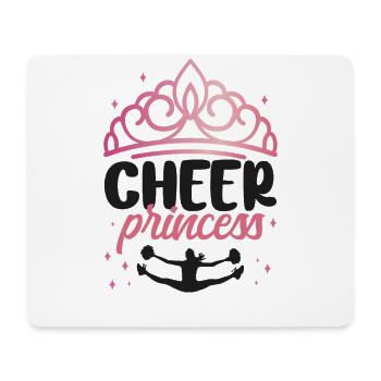 Cheer Cheerleading Cheer Princesse - Tapis de souris (format paysage) - blanc - Devant