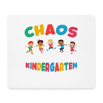 Manche Nennen Es Chaos Wir Nennen Es Kindergarten - Mousepad (Querformat) - Weiß - Vorne