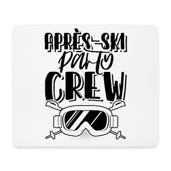 Apres Ski Crew - Mousepad (Querformat) - Weiß - Vorne