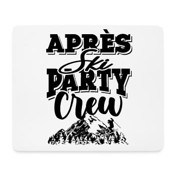 Apres Ski Crew - Mousepad (Querformat) - Weiß - Vorne