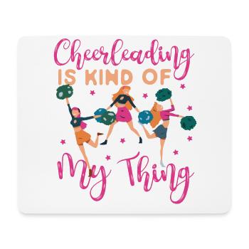 Cheer Cheerleading Cheerleading Is - Mousepad (Querformat) - Weiß - Vorne