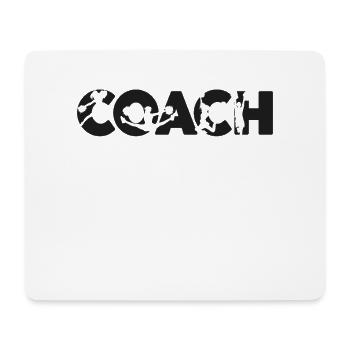Cheer Cheerleading Vintage Coach - Mousepad (Querformat) - Weiß - Vorne