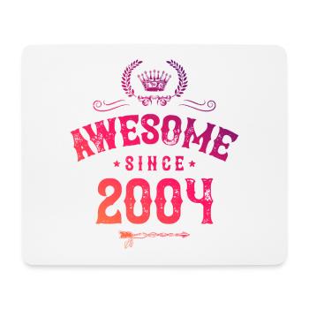 2004 awesome since - Mouse Pad (horizontal) - white - Front
