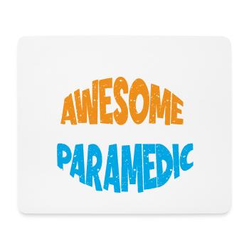 Paramedic Paramedic Rescue Ems Emt - Mouse Pad (horizontal) - white - Front