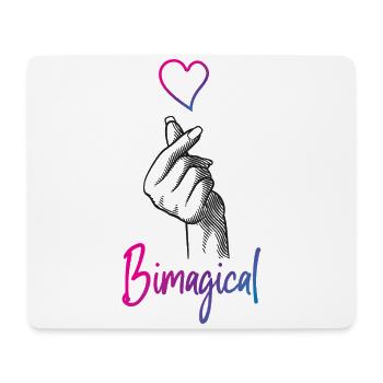 Bisexual Bi Pride Flag Pun - Mouse Pad (horizontal) - white - Front