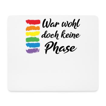 N’était probablement pas une phase de cadeau LGBT - Tapis de souris (format paysage) - blanc - Devant