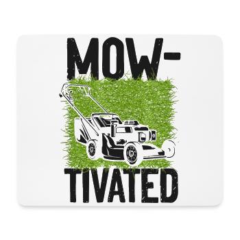 Lawn Mower Mowing Dad Father - Mouse Pad (horizontal) - white - Front