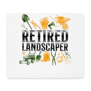 Landscaper Landscaping Landscape - Mouse Pad (horizontal) - white - Front
