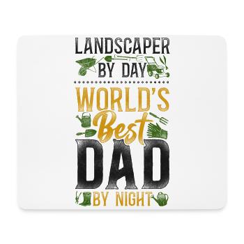 Landscaper Landscaping Landscape - Mouse Pad (horizontal) - white - Front