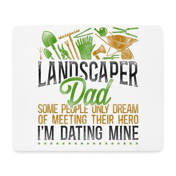 Landscaper Landscaping Landscape - Mouse Pad (horizontal) - white - Front