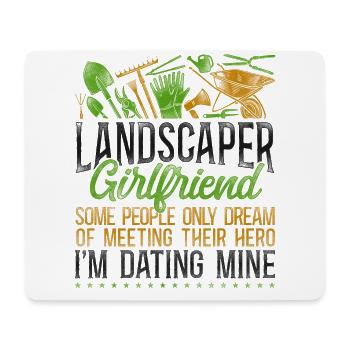 Landscaper Landscaping Landscape - Mouse Pad (horizontal) - white - Front