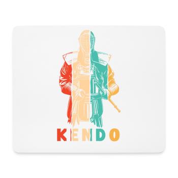Kata Kenjusu Shinai Samurai Kendo - Mouse Pad (horizontal) - white - Front