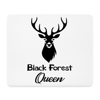 Black Forest Queen Love of Home - Mouse Pad (horizontal) - white - Front