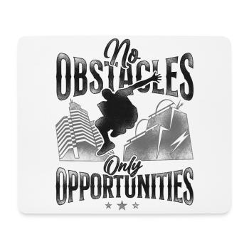 Parkour Free Running Traceur - Mouse Pad (horizontal) - white - Front