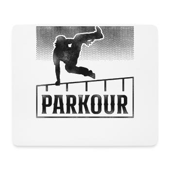 Parkour Free Running Traceur - Mouse Pad (horizontal) - white - Front