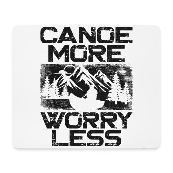 Canoe Canoeing Vintage Canoe More - Mouse Pad (horizontal) - white - Front
