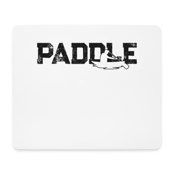 Canoe Canoeing Vintage Paddle - Mouse Pad (horizontal) - white - Front