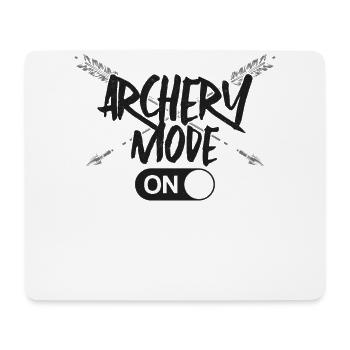 Archery Bow Archer Vintage Archery - Mouse Pad (horizontal) - white - Front