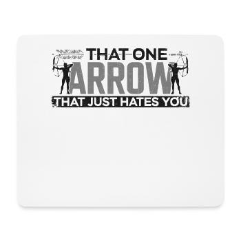 Archery Bow Archer Vintage That - Mouse Pad (horizontal) - white - Front
