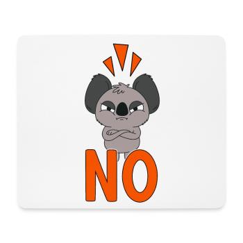 Avant que vous ne me demandiez Non! Koala Ours Koala Humour - Tapis de souris (format paysage) - blanc - Devant
