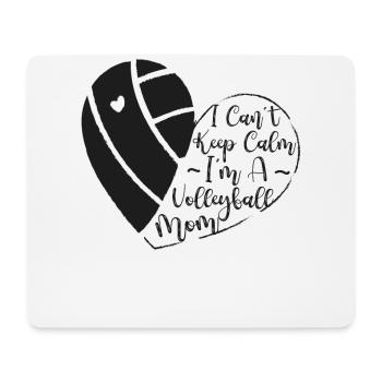 Volleyball Player Team Mom Mother - Mouse Pad (horizontal) - white - Front