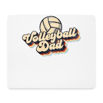 Volleyball Player Team Dad Father - Mouse Pad (horizontal) - white - Front