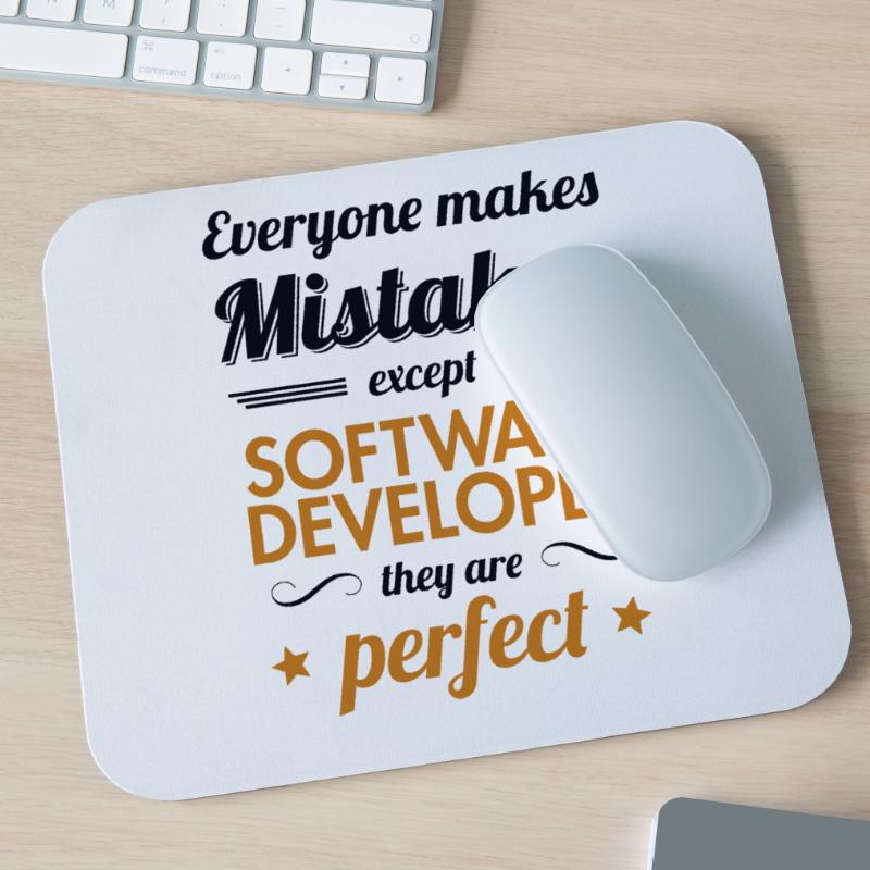Software Developer are Perfect Full Stack Mouse Pad (horizontal)