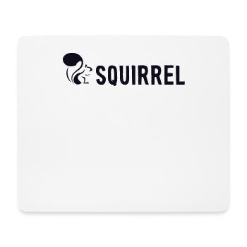 Écureuil Écureuil gris Écureuil écureuil - Tapis de souris (format paysage) - blanc - Devant