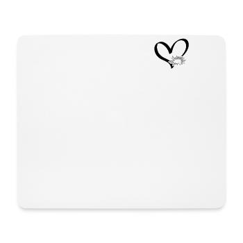 Seeigel-Herz-Seeigel-Liebhaber Seeigel - Mousepad (Querformat) - Weiß - Vorne
