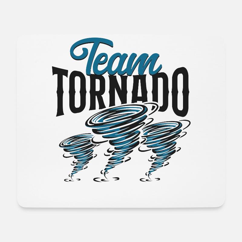 Storm Chaser Hurricane Meteorology - Mousepad (Querformat) - Weiß