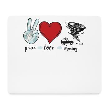 Storm Chaser Hurricane Meteorology - Mousepad (Querformat) - Weiß - Vorne