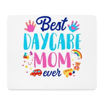 Childcare Daycare Provider Teacher - Mouse Pad (horizontal) - white - Front