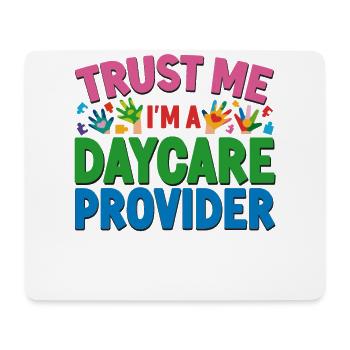Childcare Daycare Provider Teacher - Mouse Pad (horizontal) - white - Front